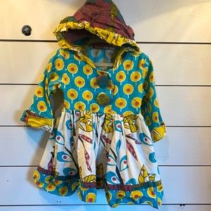 Boutique jacket with hood size 18m